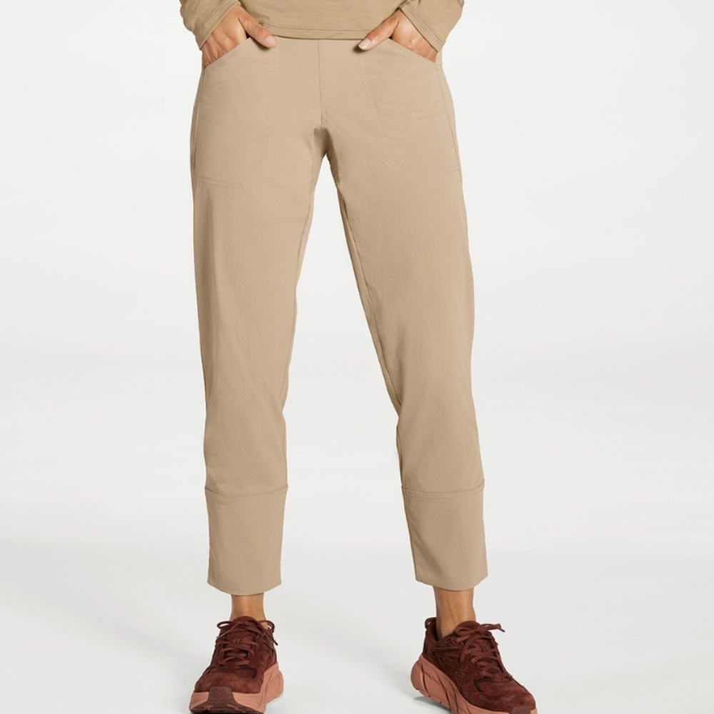 Hoka One One Transport Pant Beige Size Small